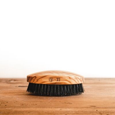 Officer beard brush - Made in France