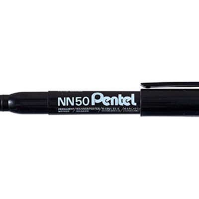 Pentel Merkpen Green-Label NN50 Zwart