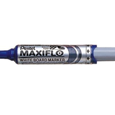 Pentel Maxiflo Whiteboardmarker MWL5M Blauw