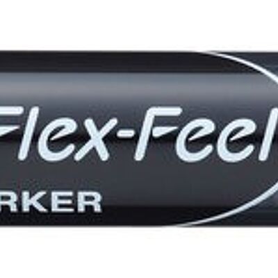 Pentel Flex-Feel MWL5SBF Zwart Whiteboardmarker met flex tip