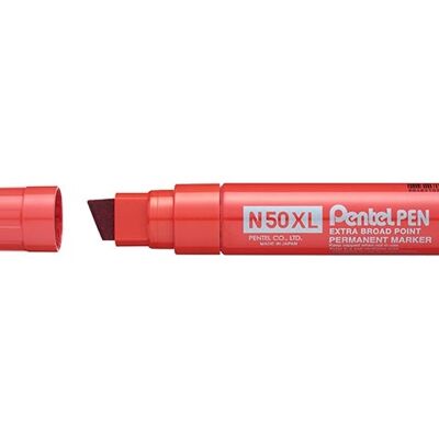 Pentel Merkpen N50XL Rood