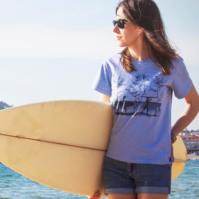 T-shirt de surf femme