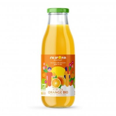 Pure organic orange juice - 1L