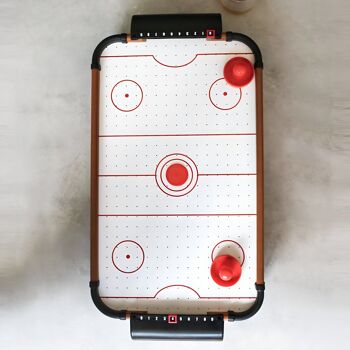 Jeu de table - mini hockey portable en bois 1