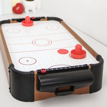 Jeu de table - mini hockey portable en bois 2