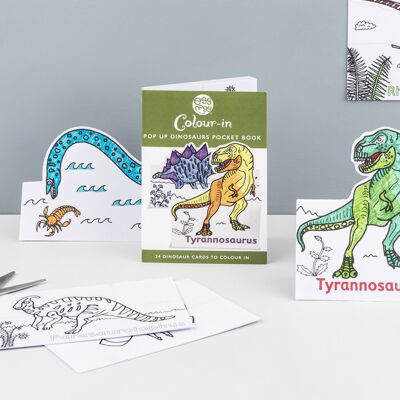 Carnet de Cartes - Pop-up Dinosaures