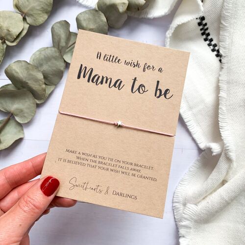 A Little Wish For A Mama To Be - Wish Bracelet