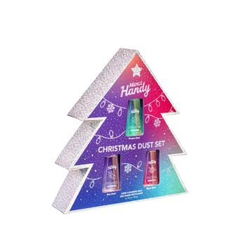 Kit de Noël - Christmas Dust Set, kit de 3 gels mains nettoyants 2