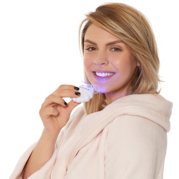 Kit LED de blanchiment des dents professionnel, SHINE + 3 x gels blanchissants 10