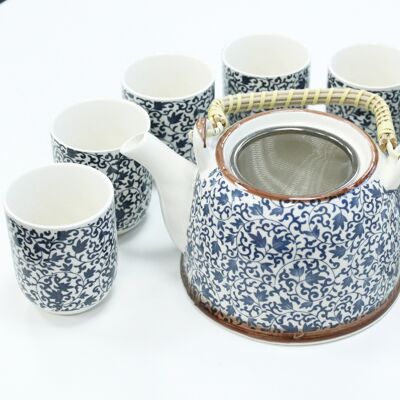 Shop Now Herbal Teapot Sets - Blue