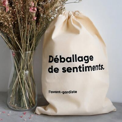 Reusable gift bag - Unwrapping feelings 🎁