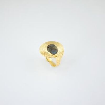 Anillo Sadmur  Labradorita.