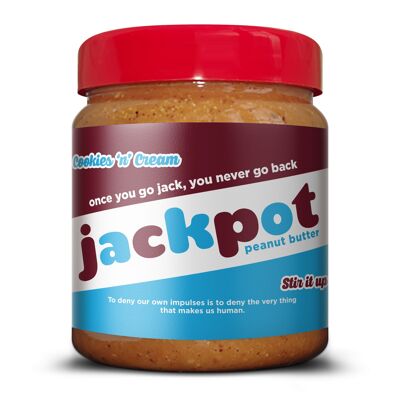 #14 Jackpot Cookies 'n' Cream Peanut Butter 500g