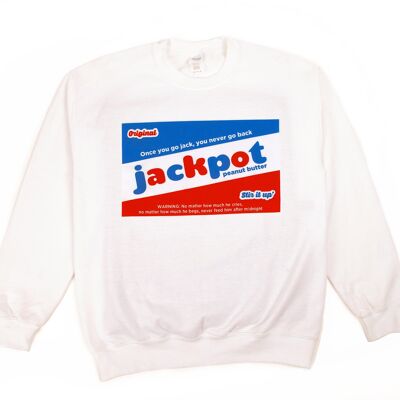 original jackpot peanut butter sweatshirt