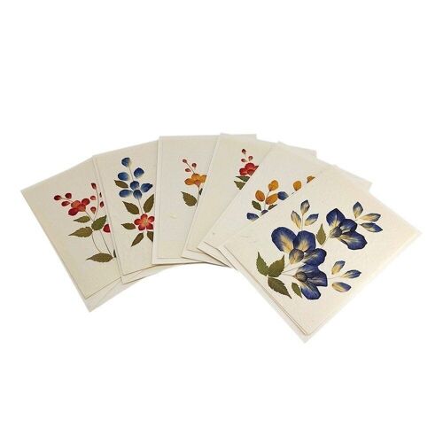 Vie Naturals Mulberry Greeting Cards, Pack of 6