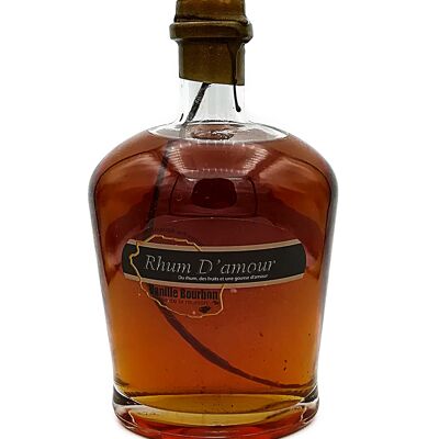 Arrangierter Rum Bourbon Vanille