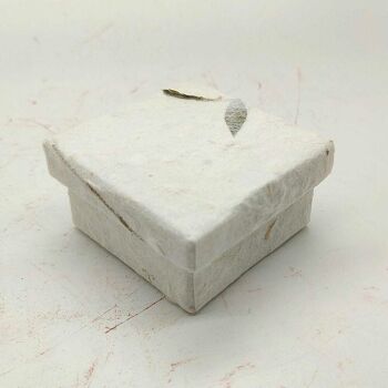 Boîte-cadeau en papier de mûrier Vie Naturals, paquet de 10, 5x5x3cm 2