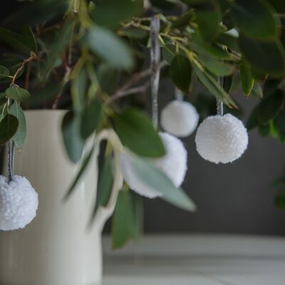 Palline di Pom Pom Bianco