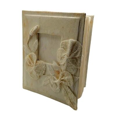 Vie Naturals Mulberry Paper Photo Album, 16.5x20x5.5cm