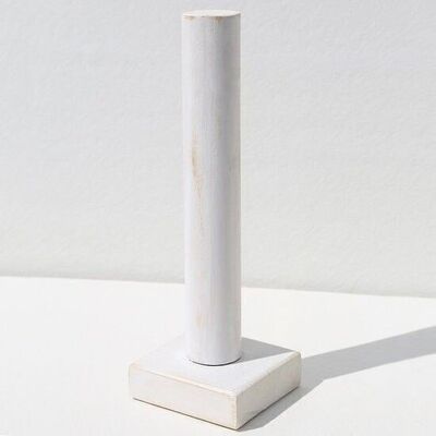 Scrunchie pole vintage white