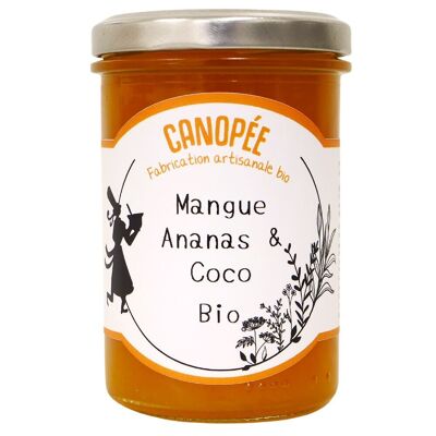 Canopée Confiture Mangue, Ananas, Coco