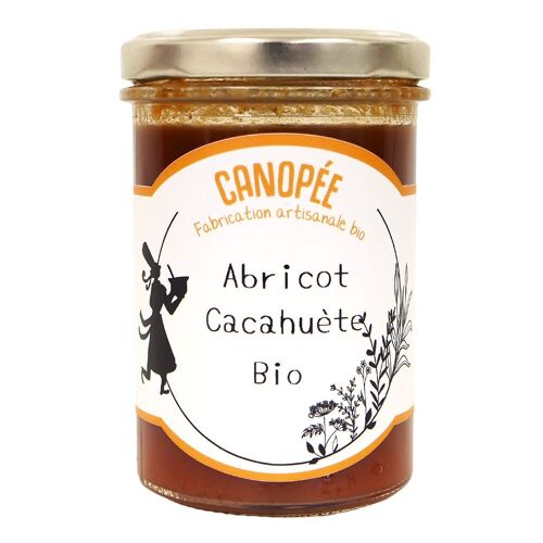 Canopée Confiture Abricot, cacahuète