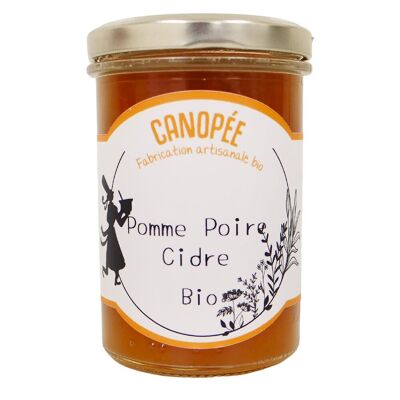 Canopée Confiture Pommes, poires au cidre