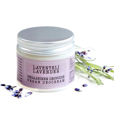 Vegan Deodorant Cream Lavender 50ml