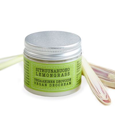 Vegan Deodorant Cream Lemongrass 50ml