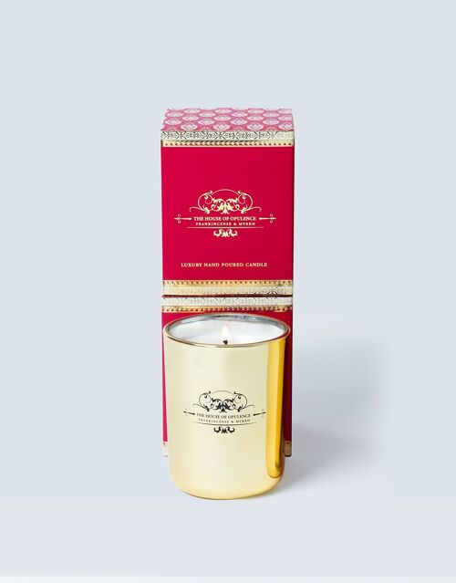 Scented Candle  FRANKINCENSE & MYRRH Gold Edition