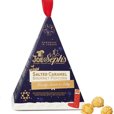 Caja de regalo pequeña de palomitas de maíz con caramelo salado vegano de Joe & Seph's 32g