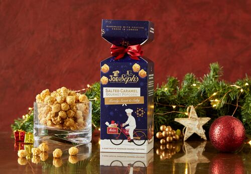 Salted Caramel Popcorn Festive Cracker Gift Box