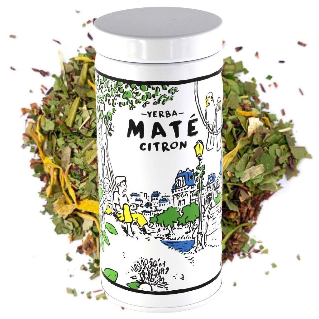 Mate al limone biologico - Latta da 100 g