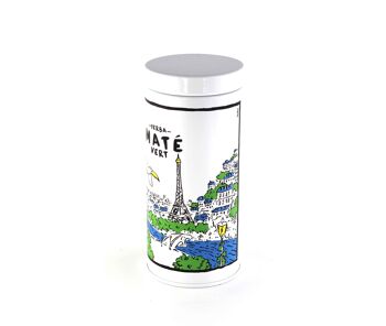 Maté Vert Bio - Boîte en fer blanc 100g 4