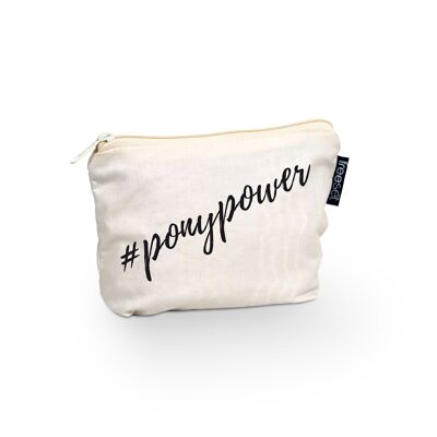 Cosmetic pouch 'PONYPOWER'