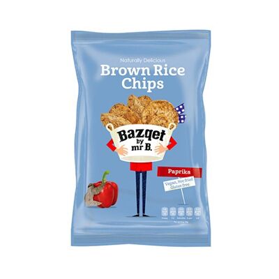 Bazqet Rice Chips Paprika 60g