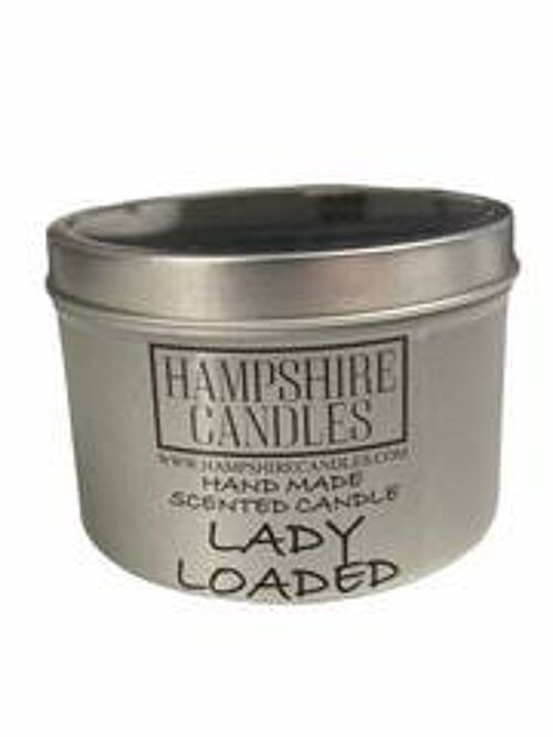 Lady Loaded Candle Tin