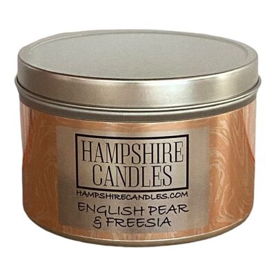 Bougie parfumée à la poire anglaise et au freesia