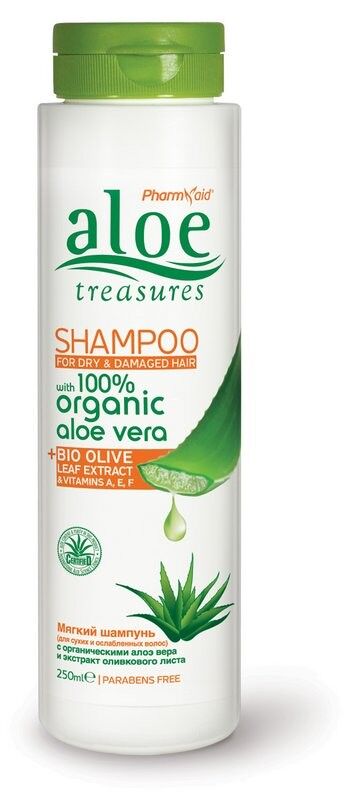 Shampoo Voor Droog 250ml (Aloë)