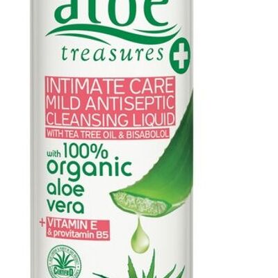 Cuidado íntimo antiséptico suave 250ml (Aloe)