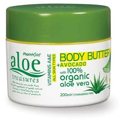 Body Butter Avocado 200ml (Aloe)
