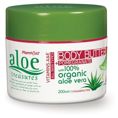 Body Butter Pomegranate 200ml (Aloe)