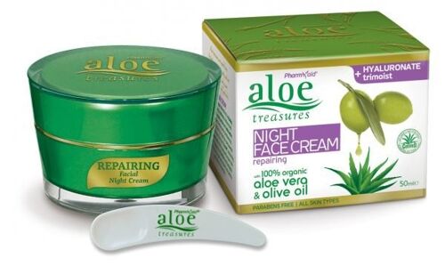 Night Facial Cream 50ml (Aloe)