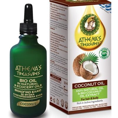 Aceite Natural de Coco 50ml (A.T)