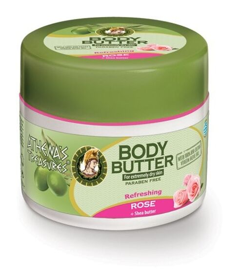 Body Butter Rose 200ml (Athena´s)