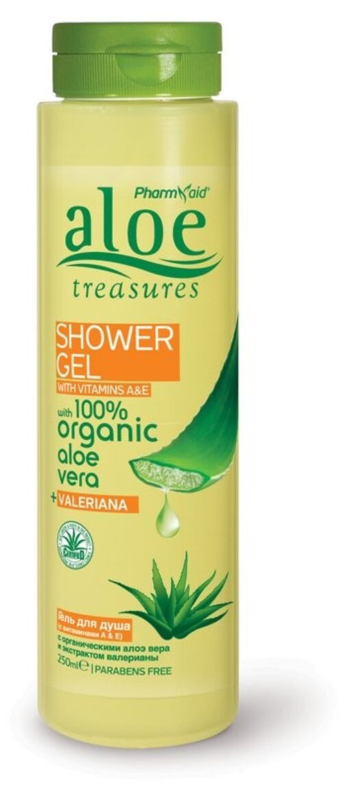 Shower Gel Valeriana 250ml (Aloe)