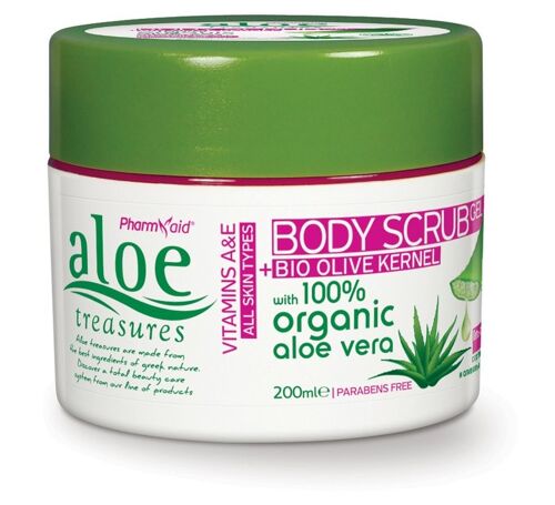 Body Scrub Gel Olive 200ml (Aloe)