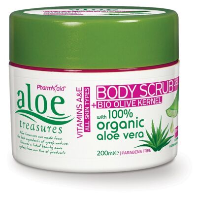 Gel Scrub Corpo Oliva 200ml (Aloe)