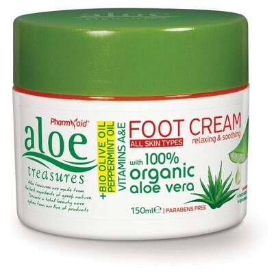 Fußcreme Olivenöl 150ml (Aloe)