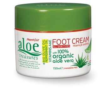 Crème Pieds Huile d'Olive 150ml (Aloe)